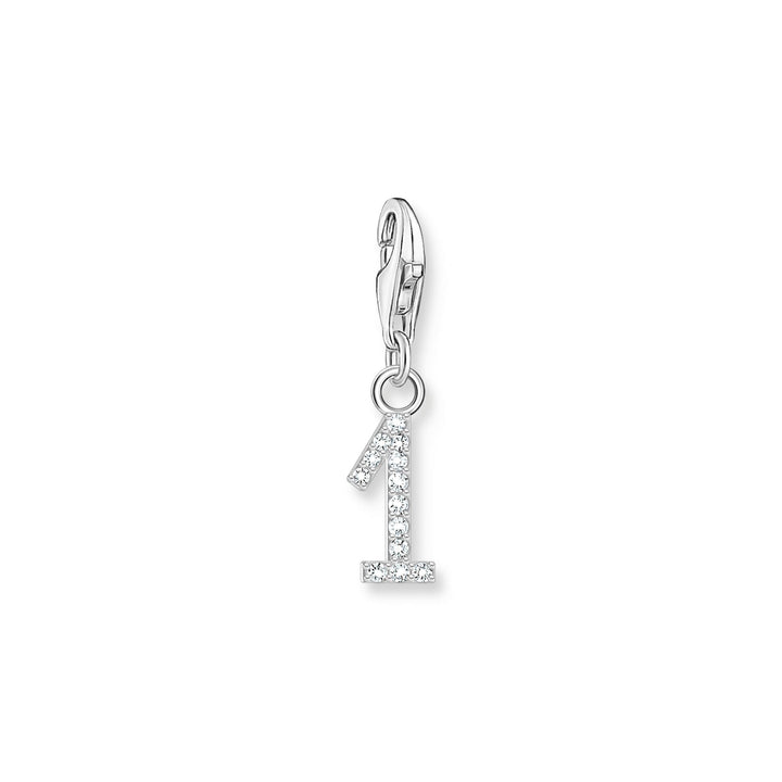 Number "1" silver charm | THOMAS SABO Australia