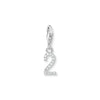 Number "2" silver charm | THOMAS SABO Australia