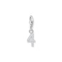 Number "4" silver charm | THOMAS SABO Australia