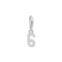 Number "6" silver charm | THOMAS SABO Australia