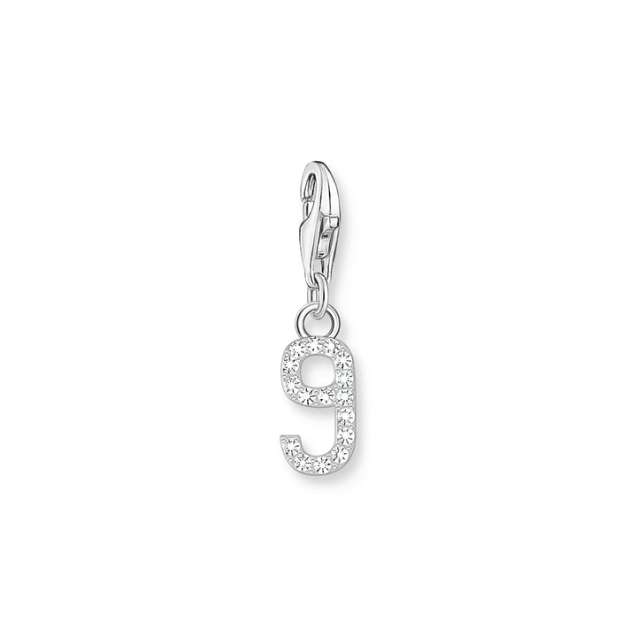 Number "9" silver charm | THOMAS SABO Australia