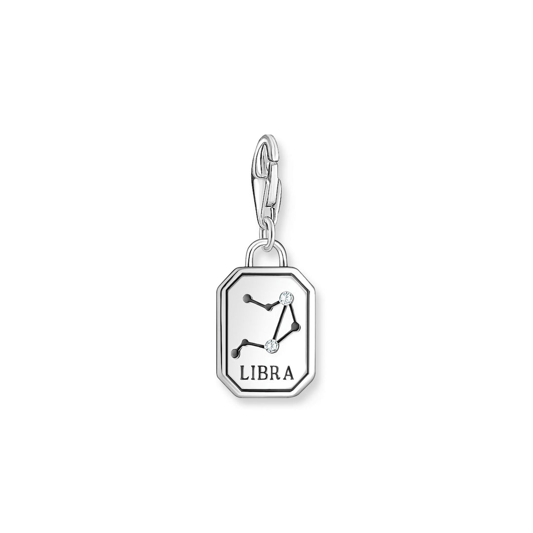Libra Zodiac sign silver charm pendant | THOMAS SABO Australia