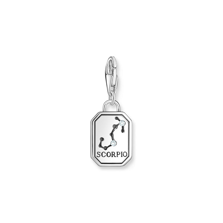 Scorpio Zodiac sign silver charm pendant | THOMAS SABO Australia