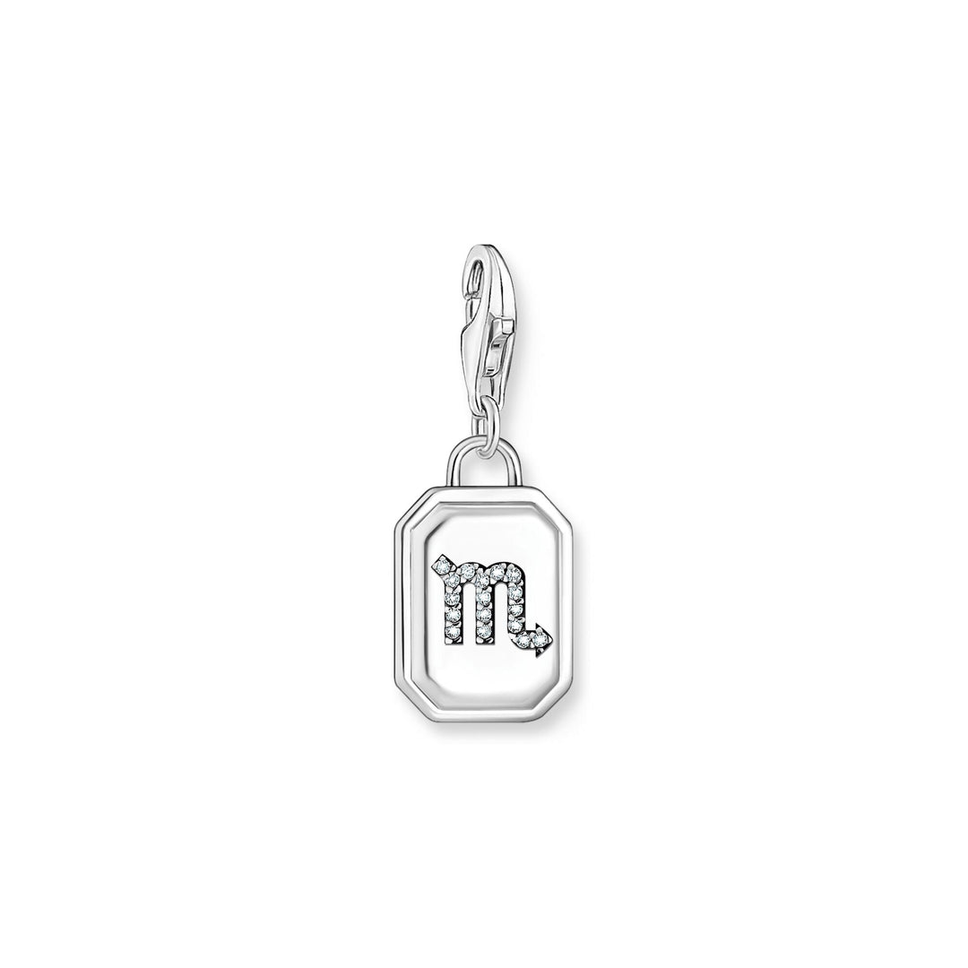 Scorpio Zodiac sign silver charm pendant | THOMAS SABO Australia