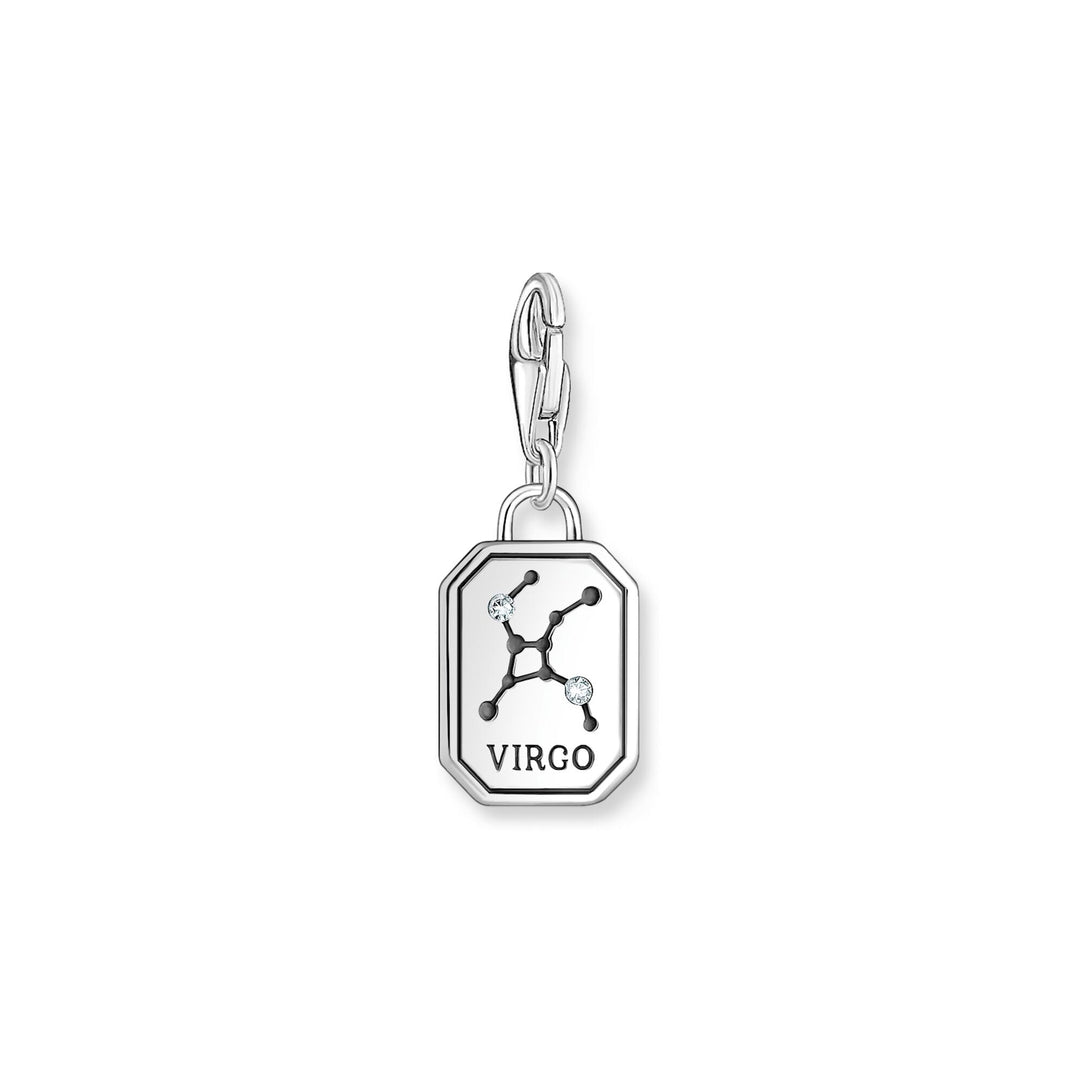 Virgo zodiac sign silver charm pendant | THOMAS SABO Australia