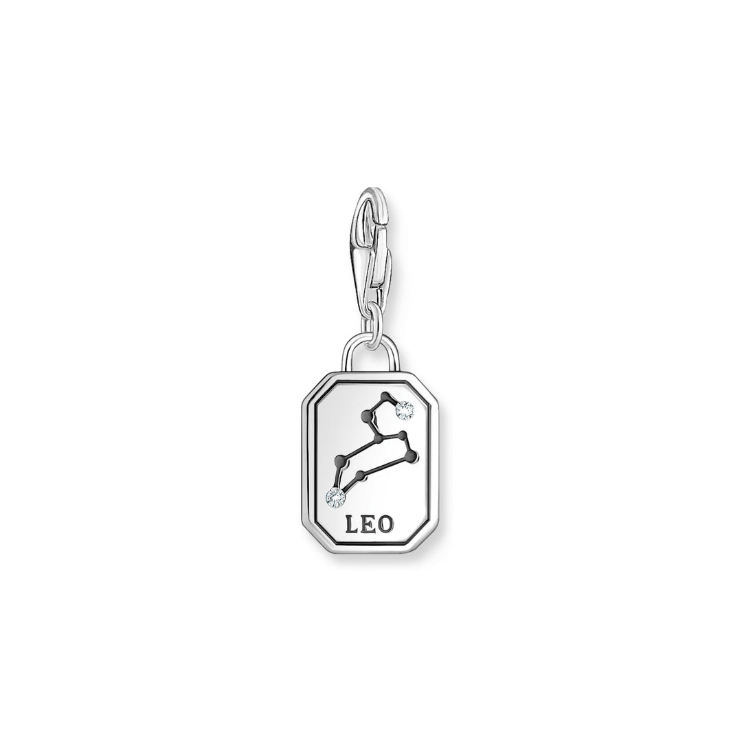 Leo zodiac sign silver charm pendant | THOMAS SABO Australia