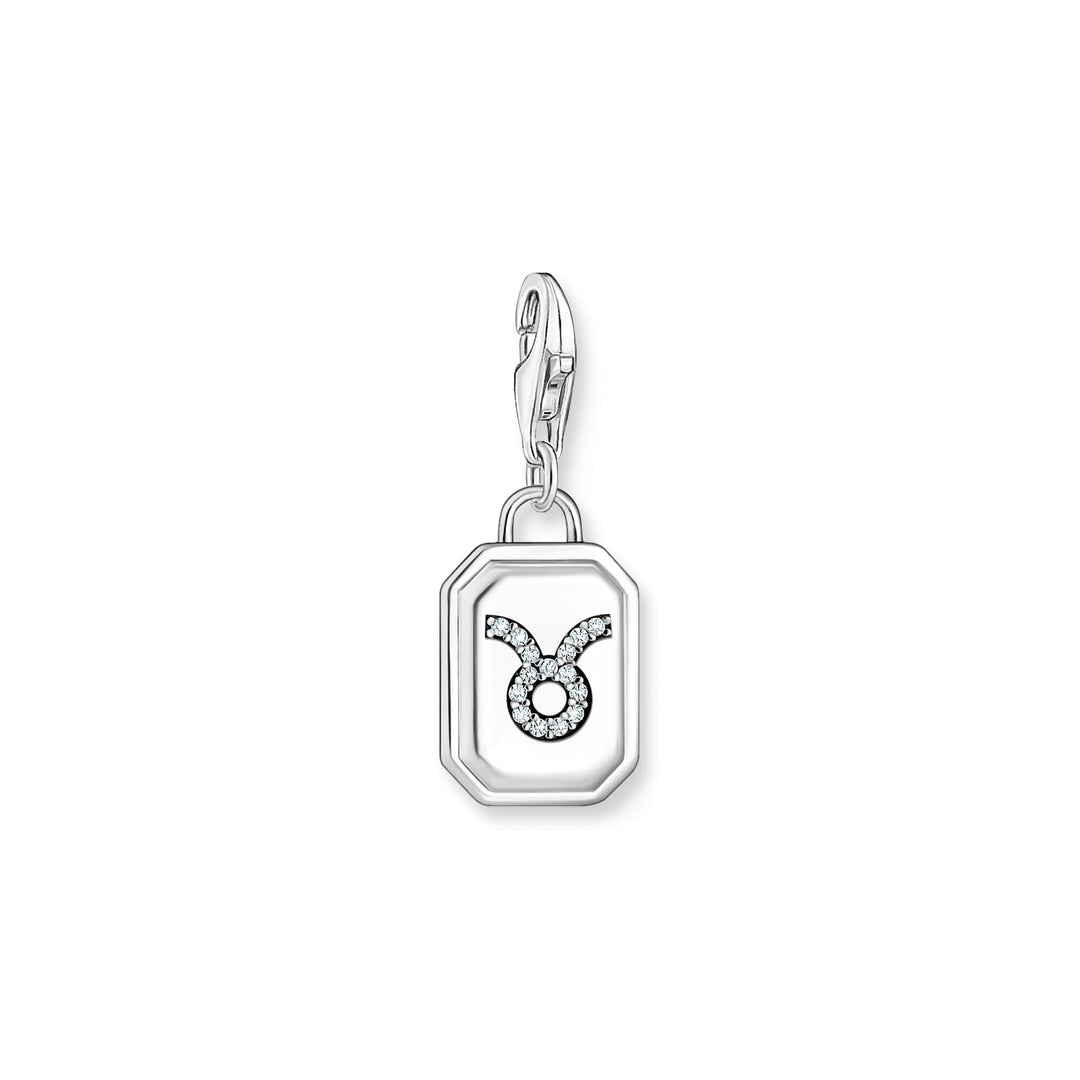 Taurus zodiac sign silver charm pendant | THOMAS SABO Australia