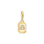 Libra Zodiac sign gold charm pendant | THOMAS SABO Australia