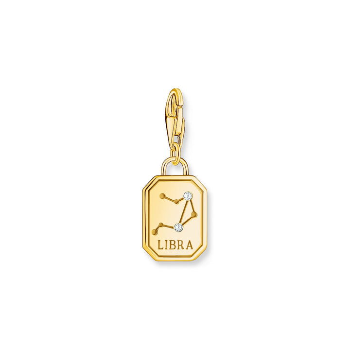 Libra Zodiac sign gold charm pendant | THOMAS SABO Australia
