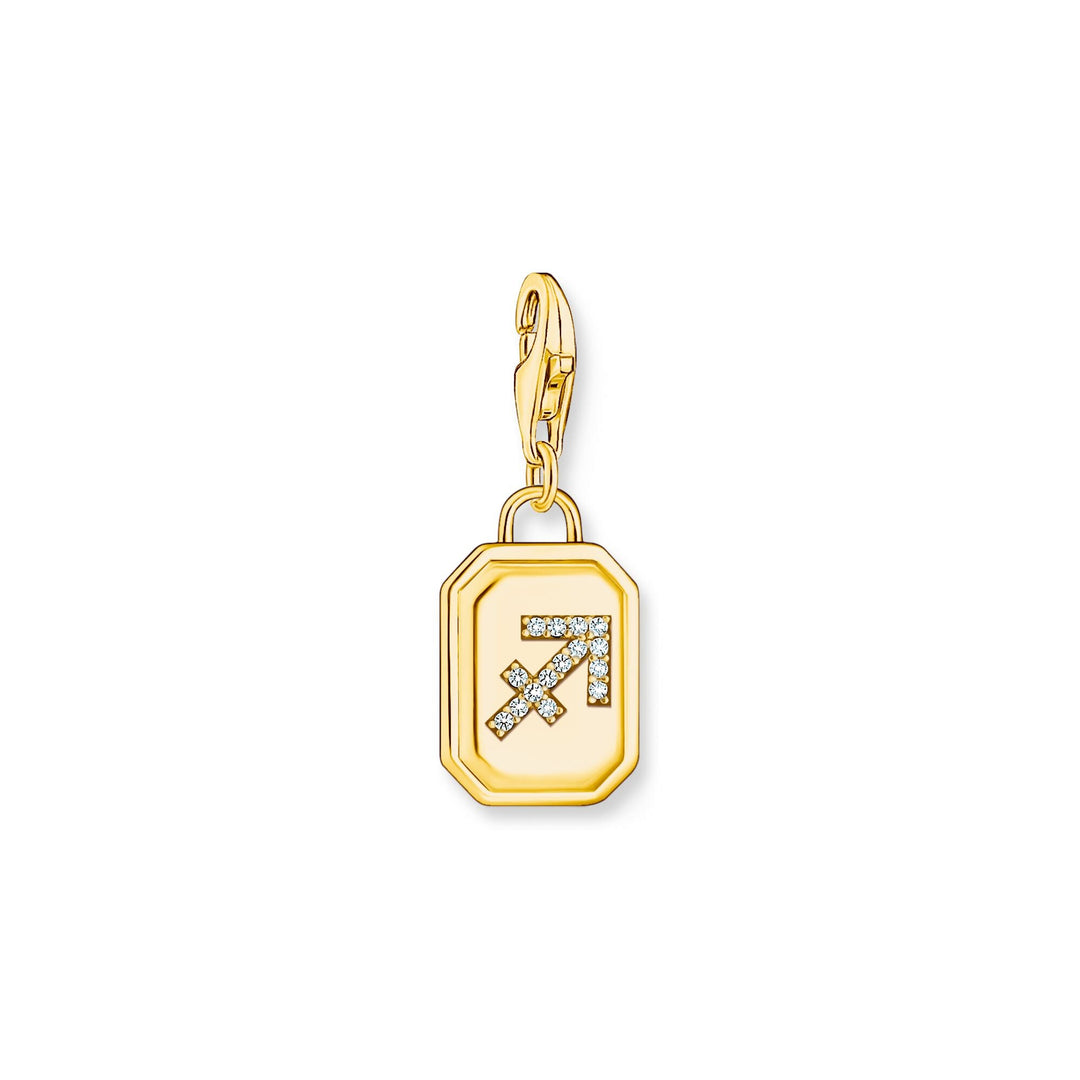 Sagittarius zodiac sign gold charm pendant | THOMAS SABO Australia
