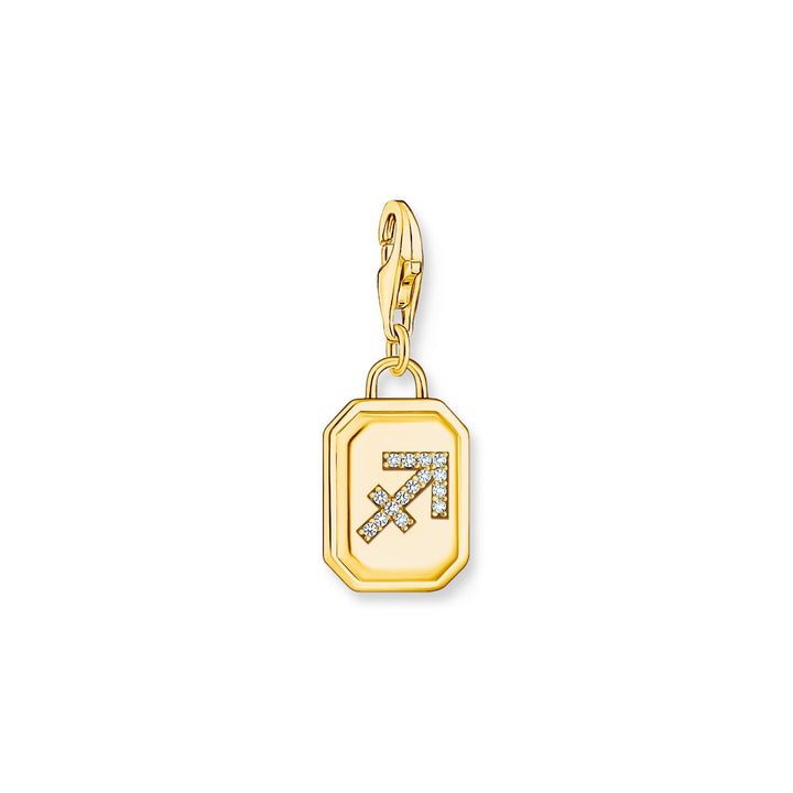 Sagittarius zodiac sign gold charm pendant | THOMAS SABO Australia