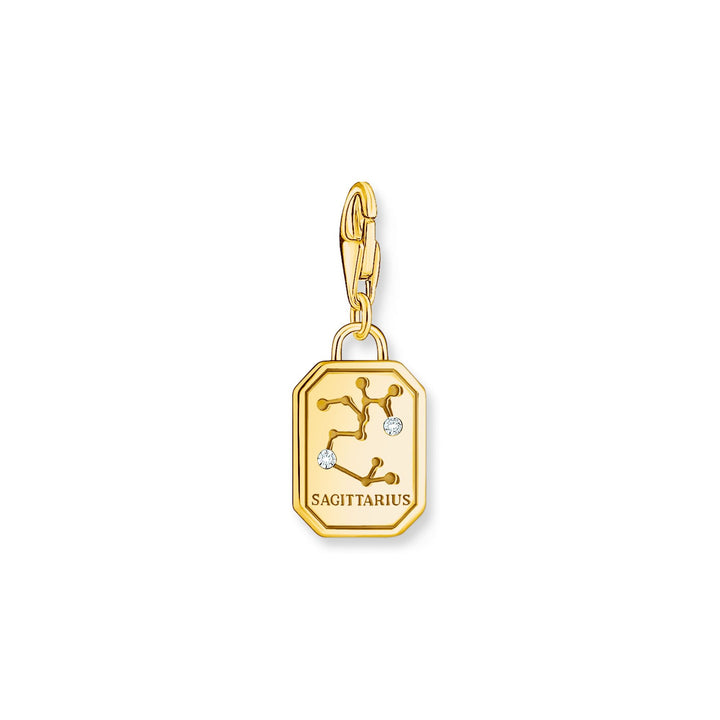 Sagittarius zodiac sign gold charm pendant | THOMAS SABO Australia