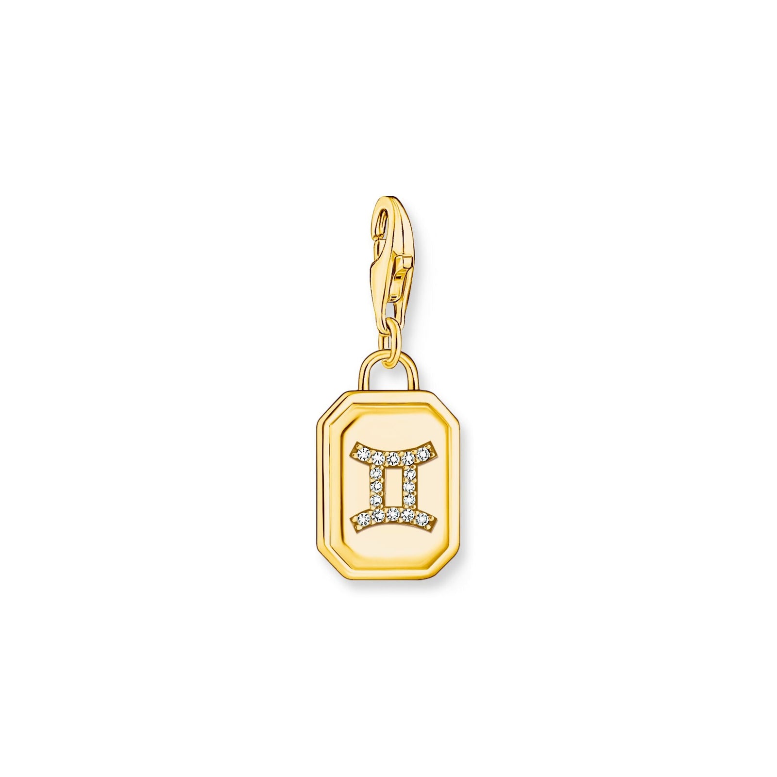 Gemini Zodiac sign gold charm pendant | THOMAS SABO Australia