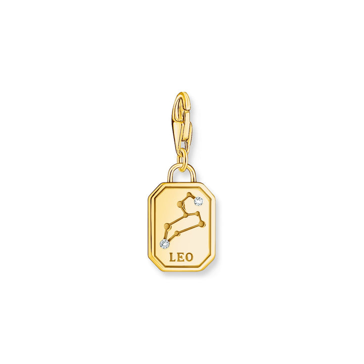 Leo zodiac sign gold charm pendant | THOMAS SABO Australia
