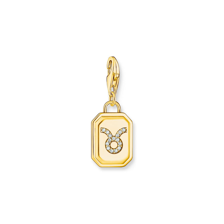 Taurus zodiac sign gold charm pendant | THOMAS SABO Australia