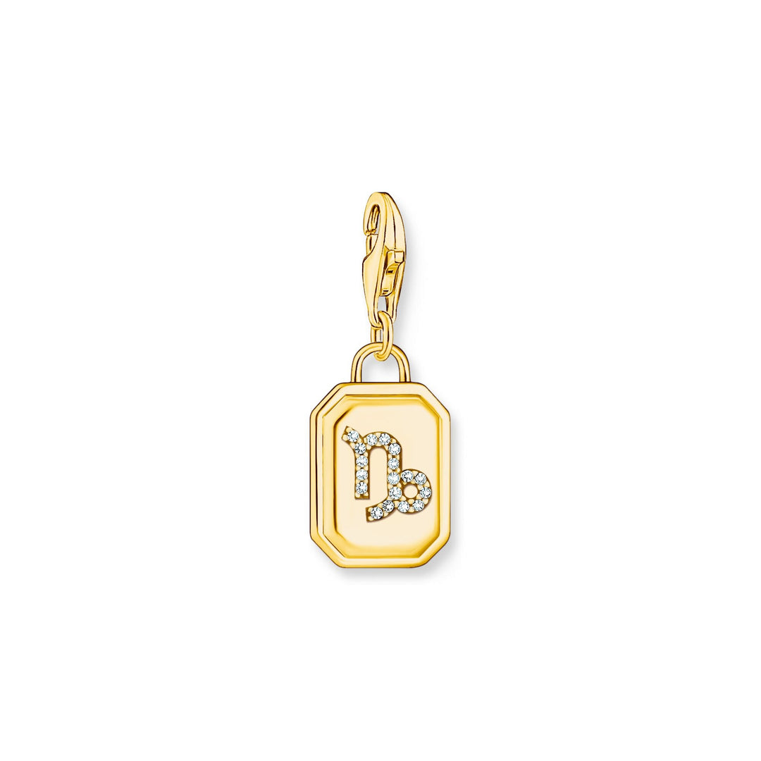 Capricorn Zodiac Sign gold charm pendant | THOMAS SABO Australia