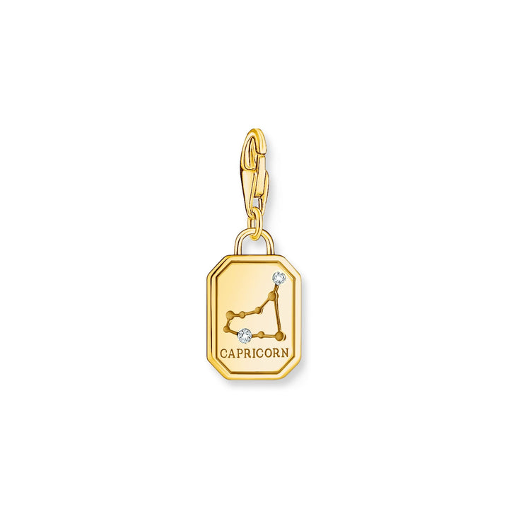 Capricorn Zodiac Sign gold charm pendant | THOMAS SABO Australia