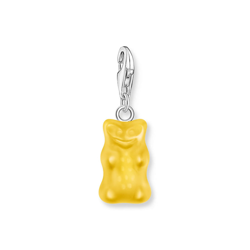 THOMAS SABO x HARIBO: Silver Charm Lemon Yellow Goldbear  | THOMAS SABO Australia