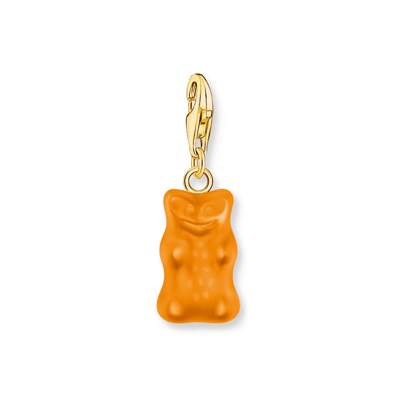 THOMAS SABO x HARIBO: Gold-plated Charm Juicy Orange Goldbear Pendant | THOMAS SABO Australia