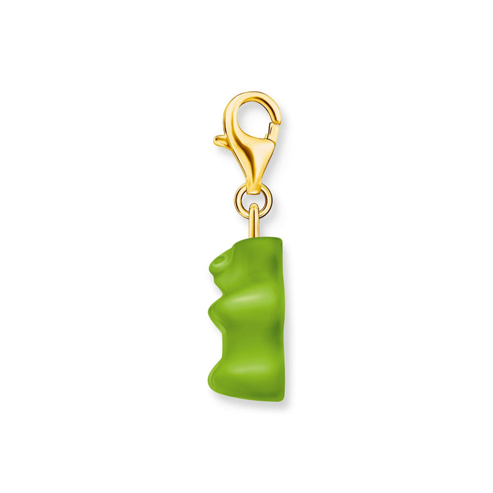 THOMAS SABO x HARIBO: Gold-plated Charm Apple Green Goldbear | THOMAS SABO Australia
