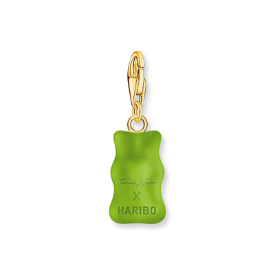 THOMAS SABO x HARIBO: Gold-plated Charm Apple Green Goldbear | THOMAS SABO Australia