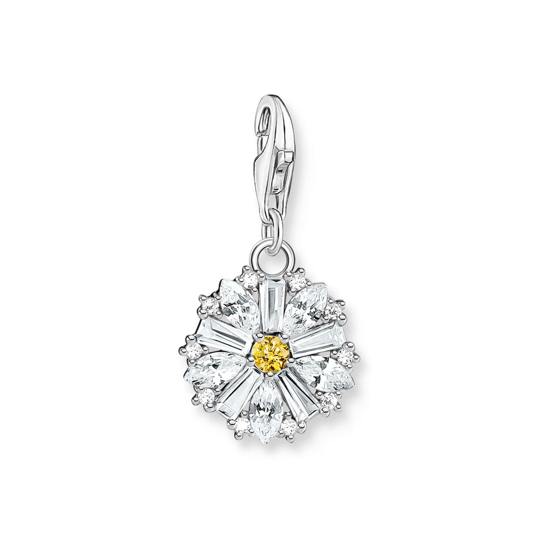 charm pendant Lovely Daisy with stones | THOMAS SABO Australia