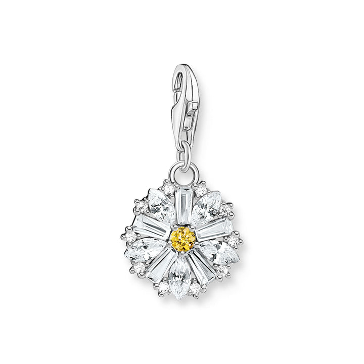 charm pendant Lovely Daisy with stones | THOMAS SABO Australia