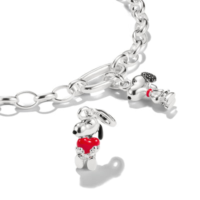 Snoopy & Heart PEANUTS Original Charm
