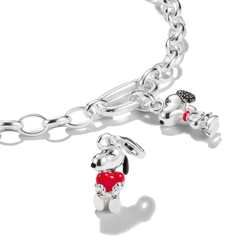 Snoopy & Heart PEANUTS Original Charm