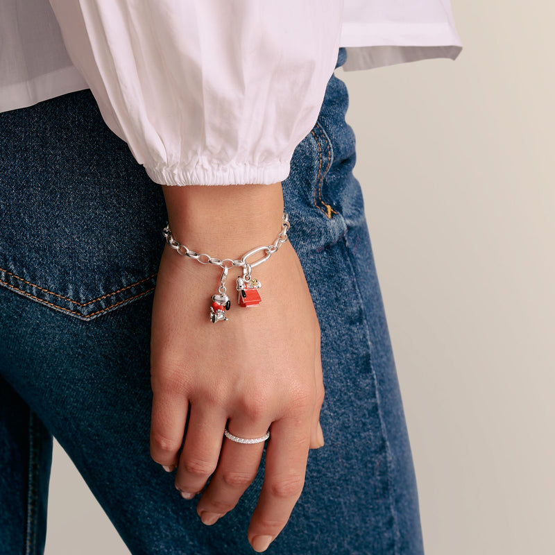 Snoopy & Heart PEANUTS Original Charm