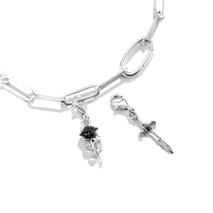 True Romance Rose Charm Pendant