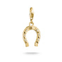 Gold-Plated Horseshoe Charm with White Zirconia | THOMAS SABO