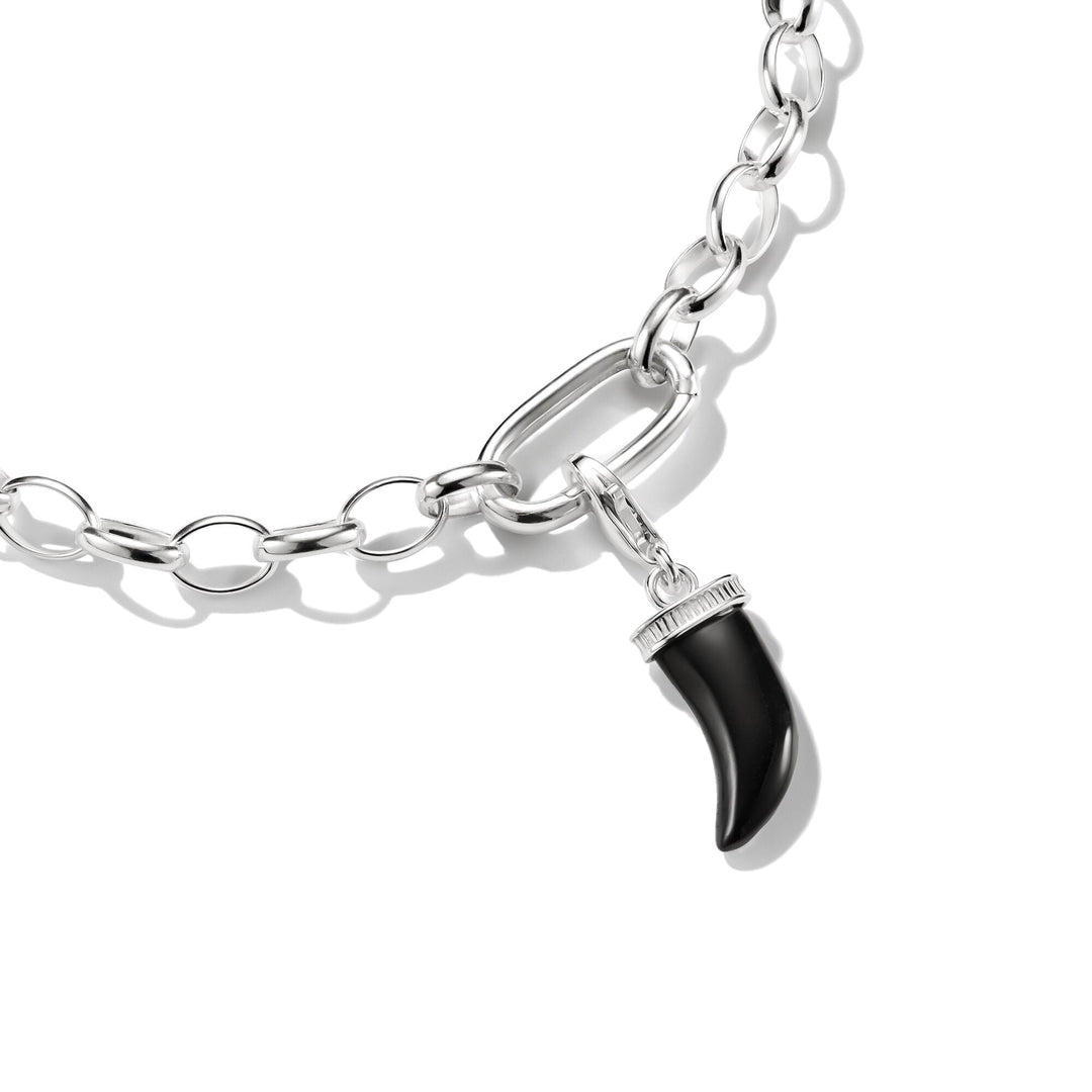 Connect Charm Tooth Obsidian