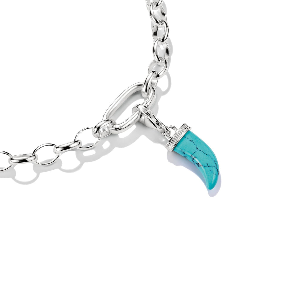 Connect Charm Tooth Turquoise
