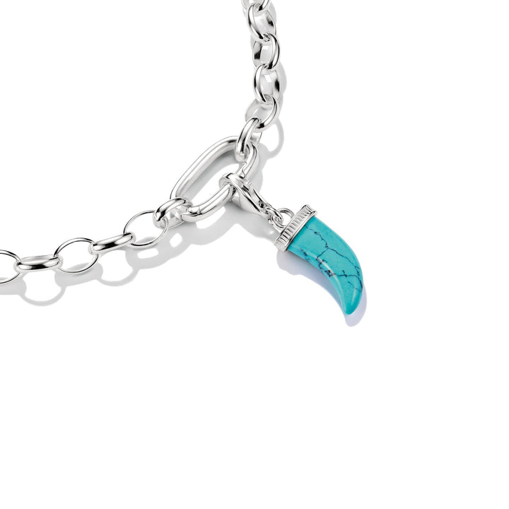 Connect Charm Tooth Turquoise