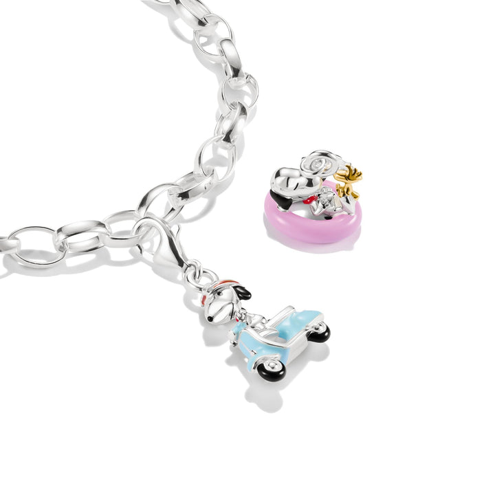 Original Charm Snoopy and Woodstock with Swim Ring | THOMAS SABO Australia