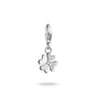 Silver-Plated Four-Leaf Clover Charm with Zirconia Centre Stone | THOMAS SABO
