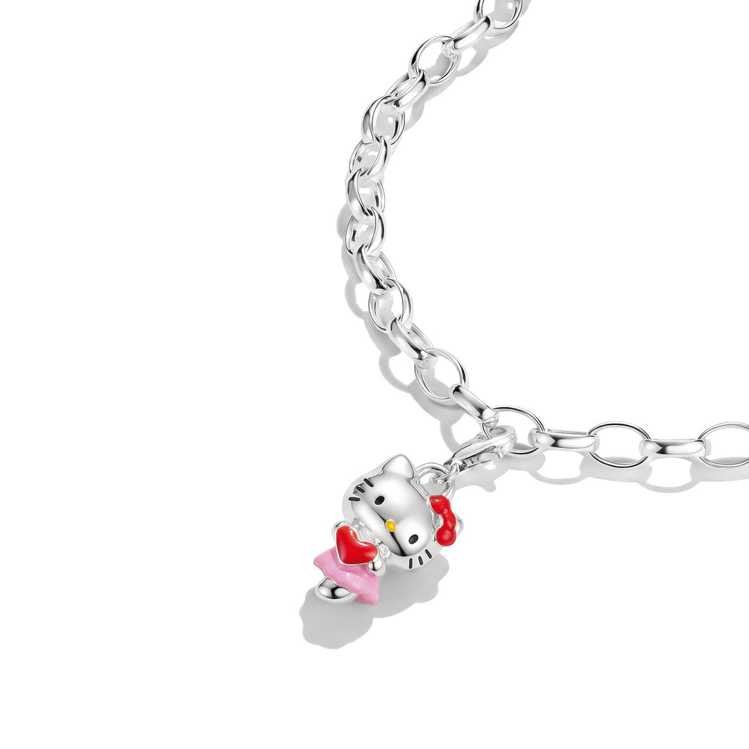 Hello Kitty Charm with heart | THOMAS SABO AUSTRALIA