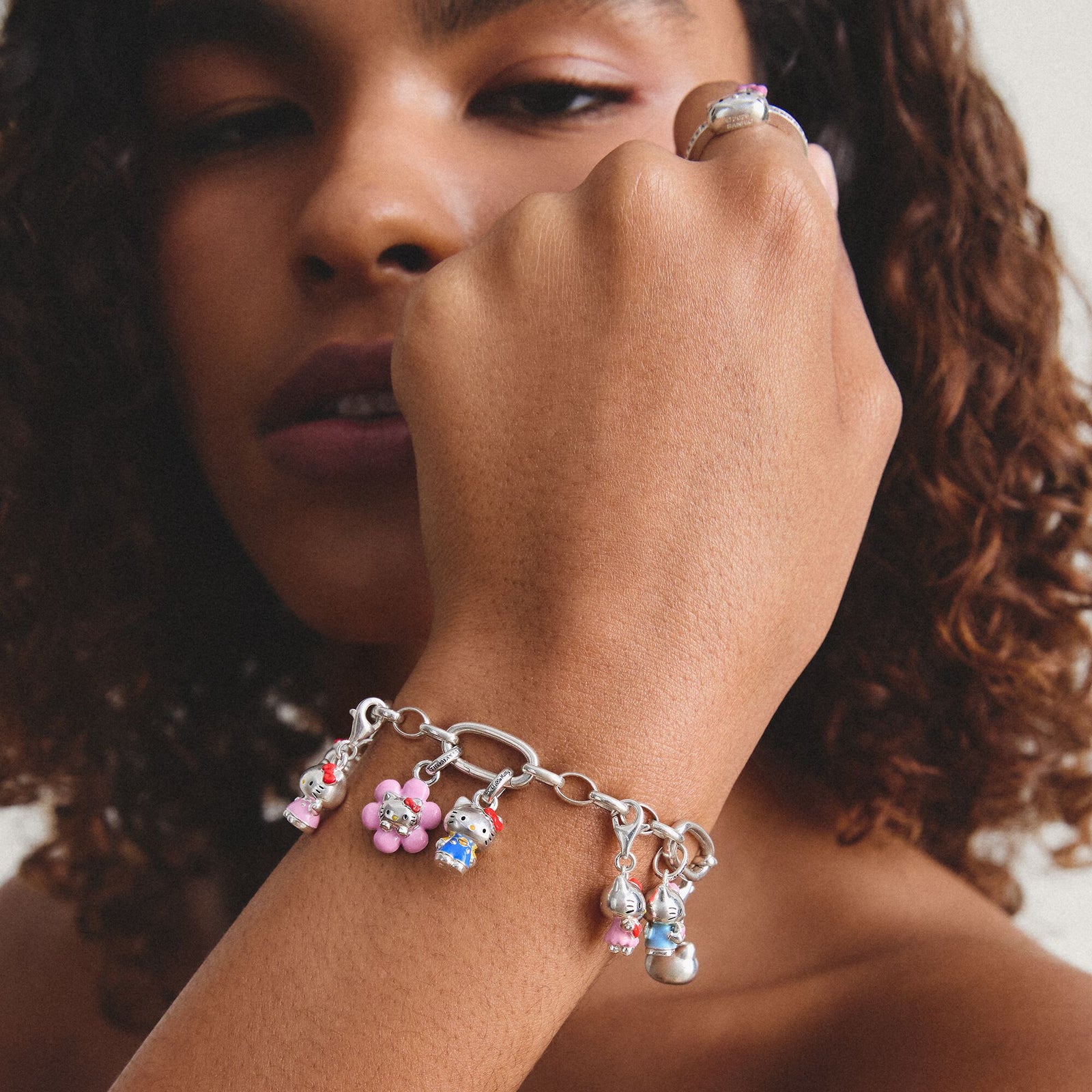 Hello Kitty Charm with heart | THOMAS SABO AUSTRALIA
