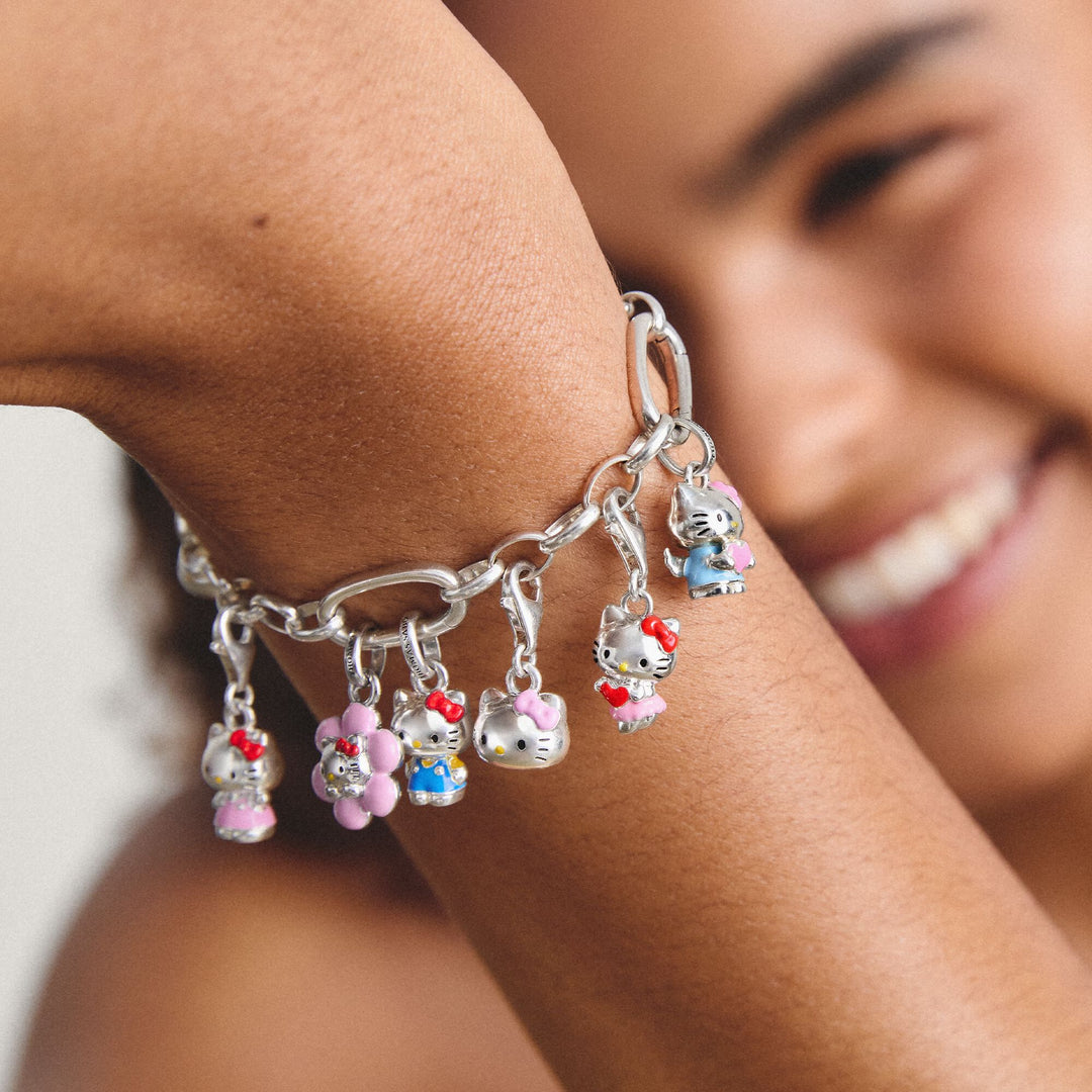 Hello Kitty Charm with pink bow | THOMAS SABO AUSTRALIA