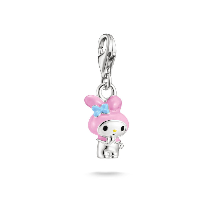 Hello Kitty My Melody Charm with Light Blue Bow, Silver-Plated | THOMAS SABO