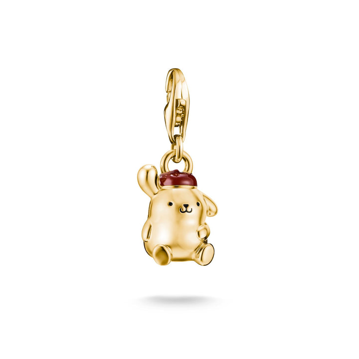 Hello Kitty Pompompurin Charm, Gold-Plated | THOMAS SABO
