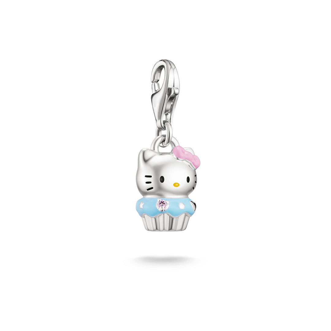 Hello Kitty Muffin Charm, Silver-Plated | THOMAS SABO