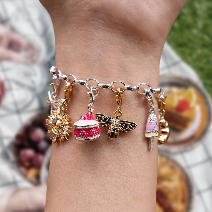 Buy Charm Pendant Sun Gold Multicoloured Stones by Thomas Sabo