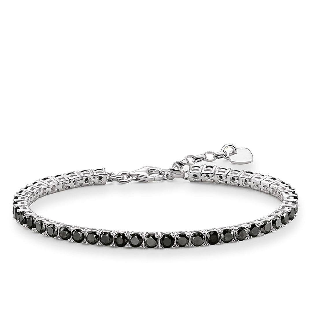 Tennis Bracelet with Black Zirconia Stones | THOMAS SABO Australia