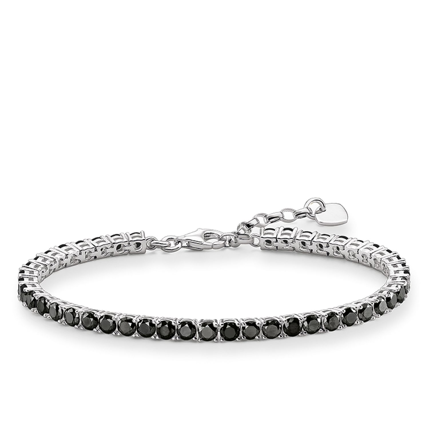 Tennis Bracelet with Black Zirconia Stones | THOMAS SABO Australia