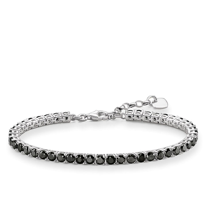 Tennis Bracelet with Black Zirconia Stones | THOMAS SABO Australia