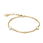 Bracelet with pearls and zirconia