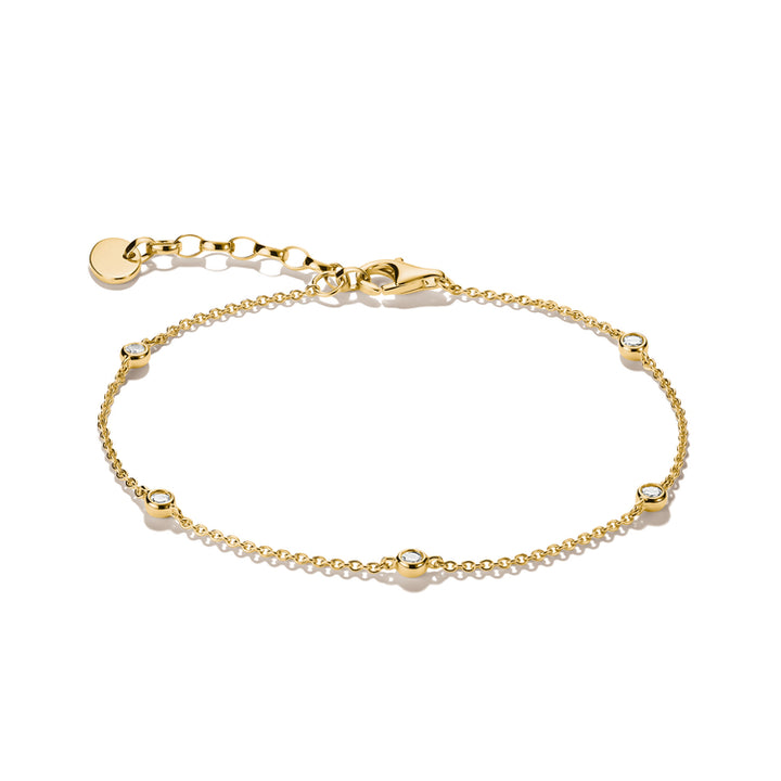 Pearl Bracelet with zirconia
