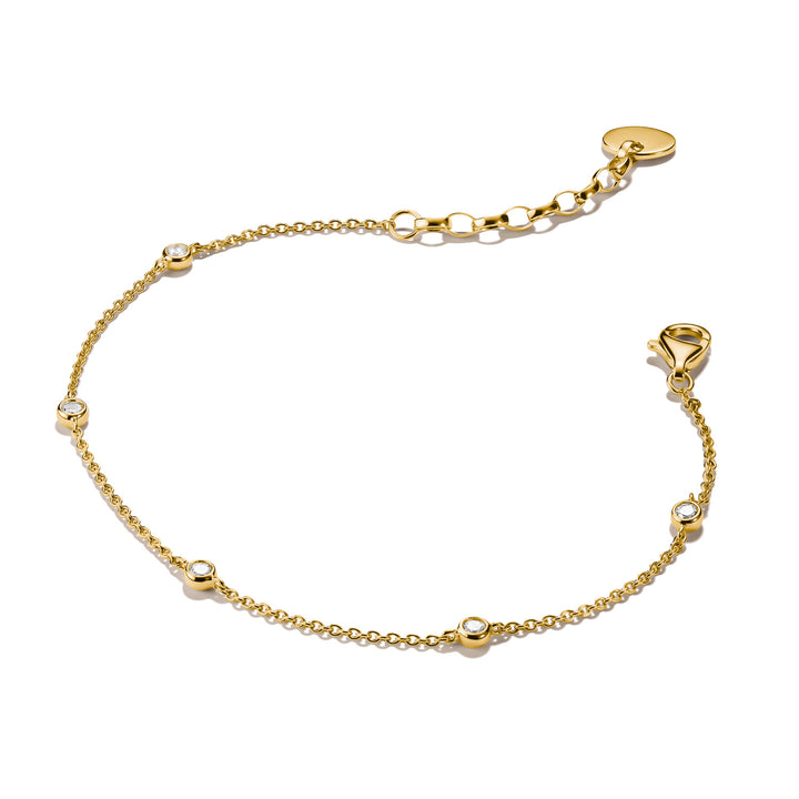 Pearl Bracelet with zirconia